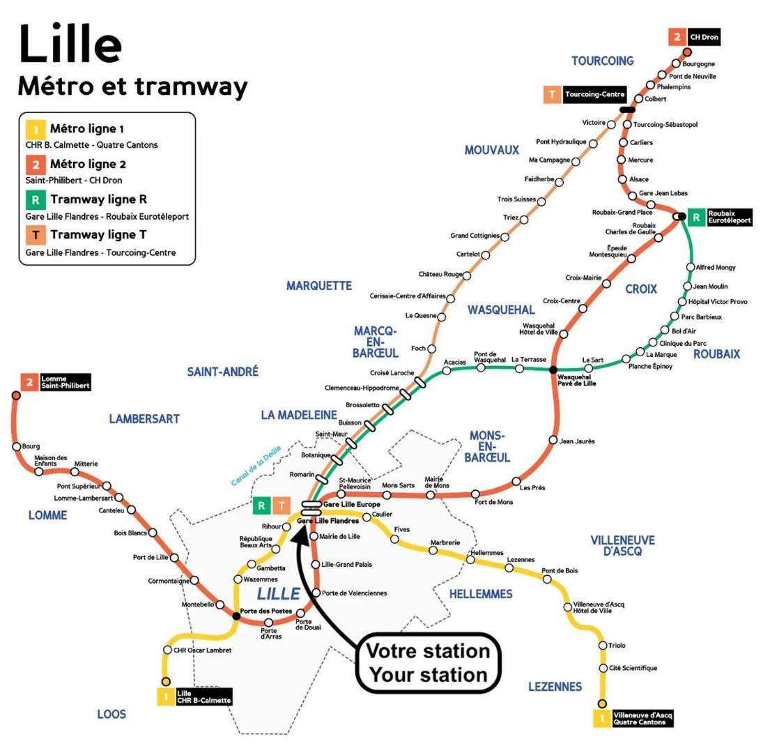 Lille Centre - Nice And Functional Ap. 外观 照片